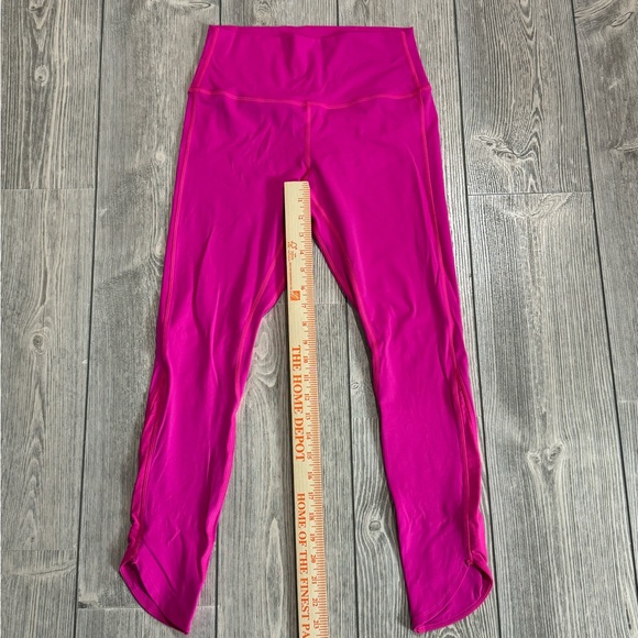 Savvi Dancer 24” Leggings, Berry Color, Size Medium, Tulip Hem - Picture 8 of 11